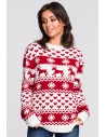 Sweter z motywem świątecznym - model 2