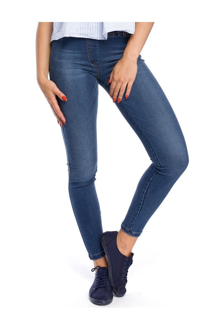 CM3164 Eleganckie jeansowe spodnie z kieszeniami
