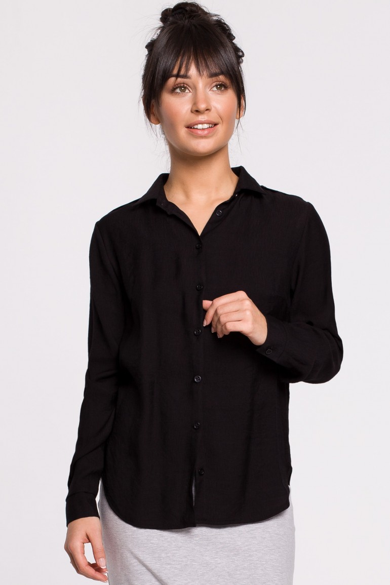CM5150 Koszula z pagonami - czarna