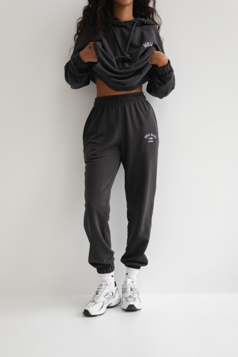 CM7025 Spodnie dresowe typu jogger - czarne